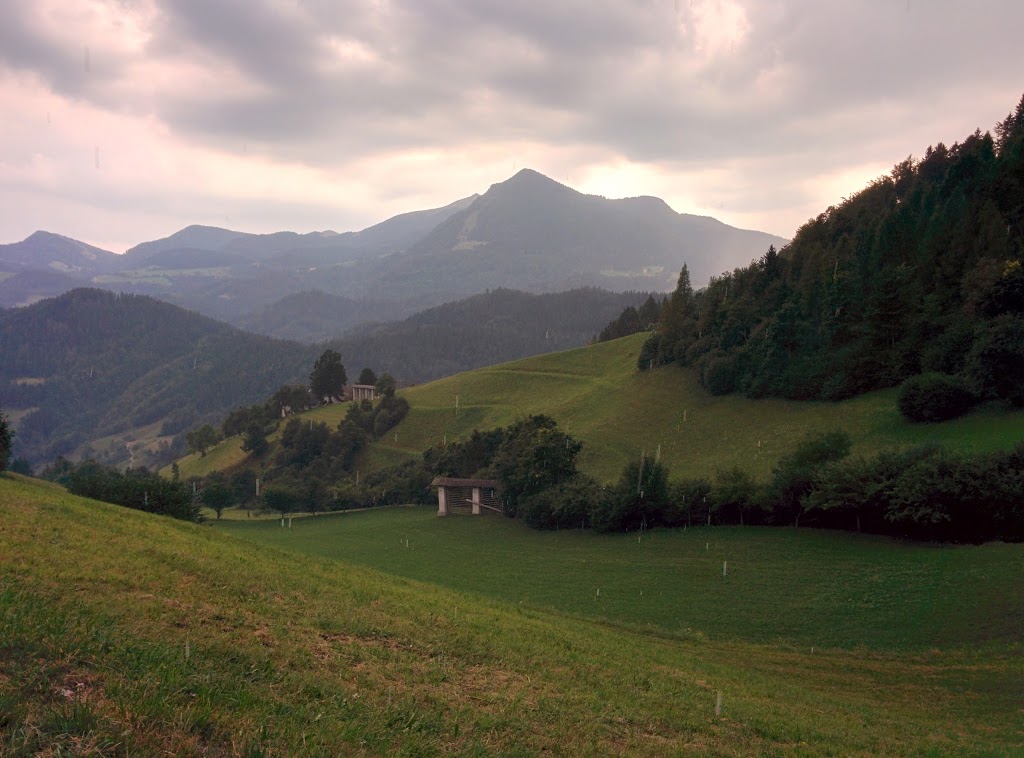 Pristanek v Spodnji Sorici - toča