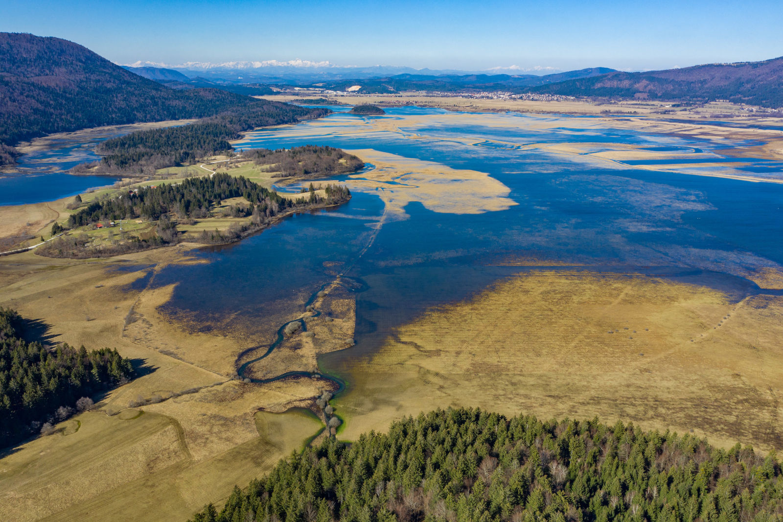 Tresenec, Cerkniško jezero