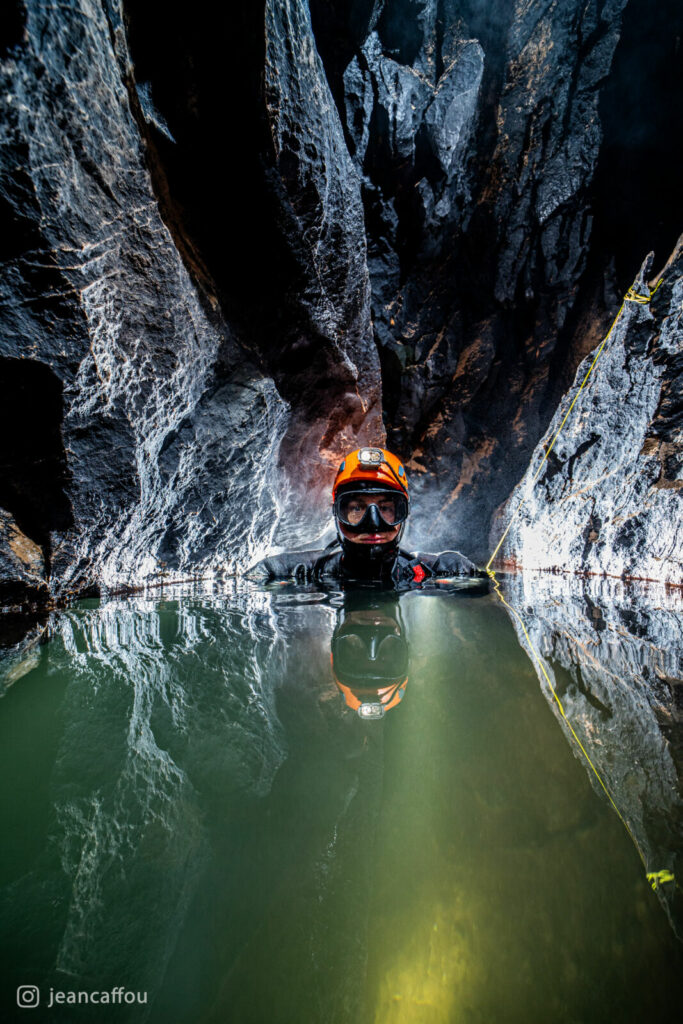 Cave diver