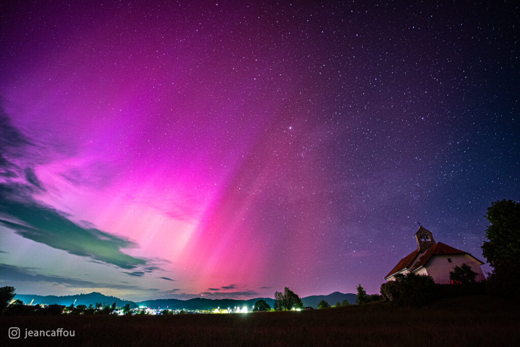 Aurora Borealis in Slovenia