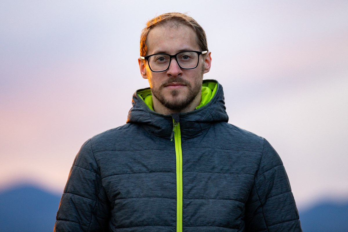 Portrait of Žan Kafol